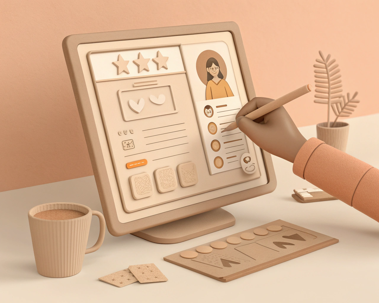 Professional Camera & Lens Template