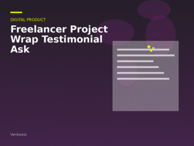 Freelancer Project Wrap Testimonial Ask