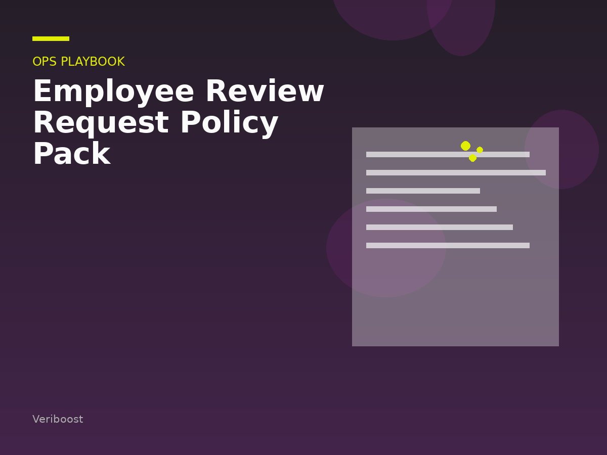 Employee Review Request Policy Pack