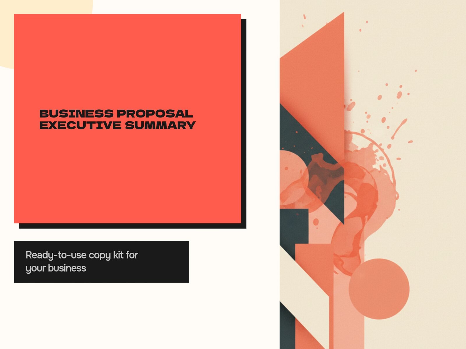 Business Proposal Executive Summary