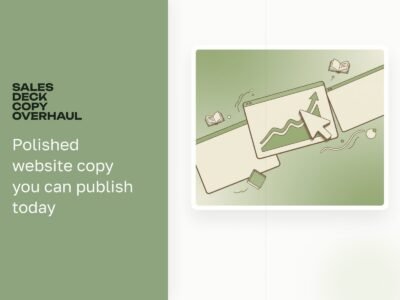 Sales Deck Copy Overhaul