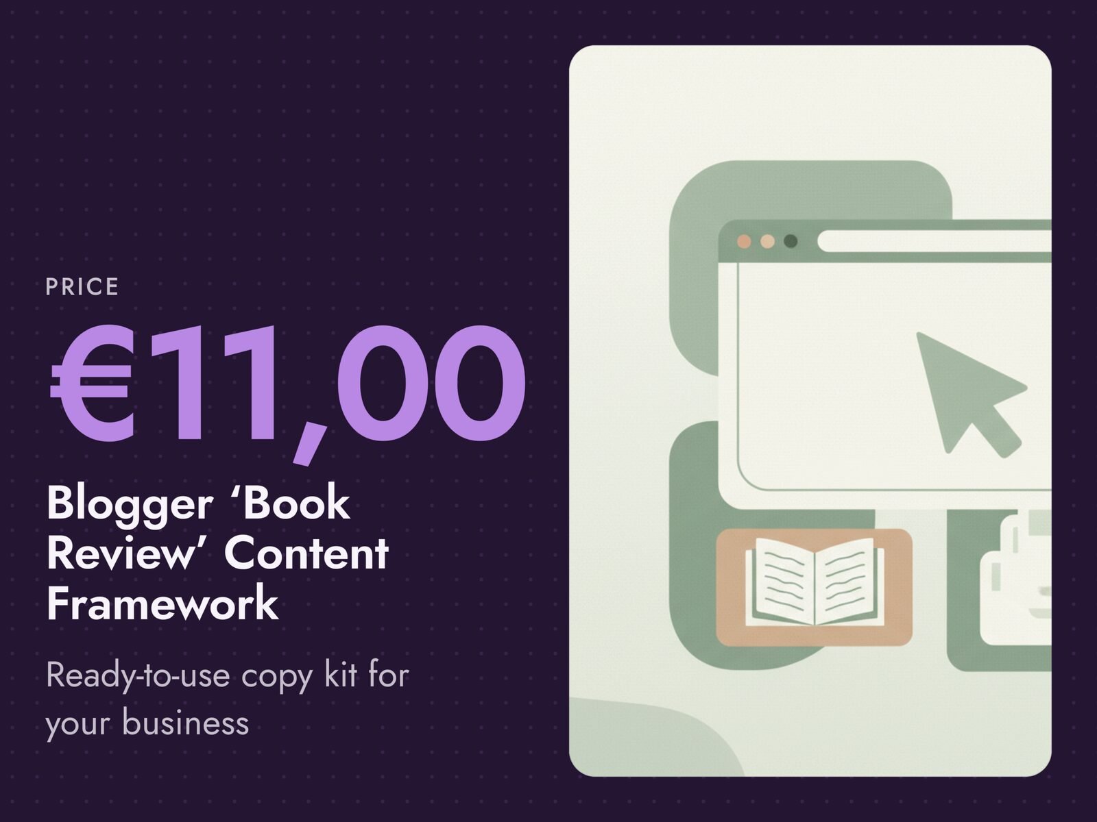 Blogger 'Book Review' Content Framework