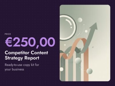 Competitor Content Strategy Report