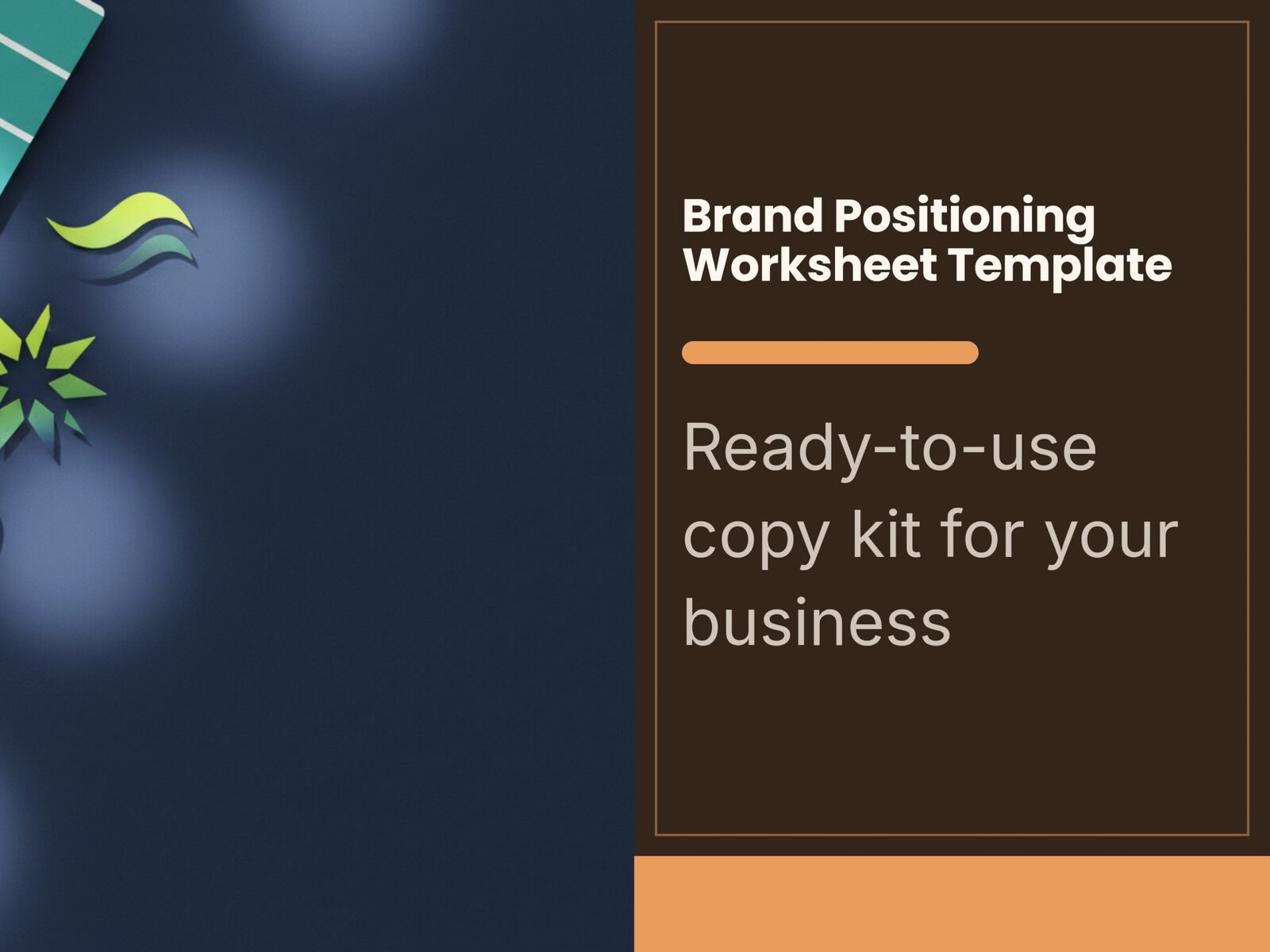 Brand Positioning Worksheet Template