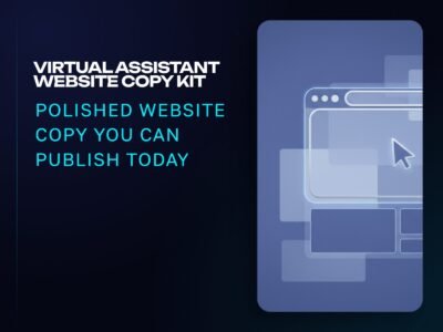 Virtual Assistant Website Copy Kit