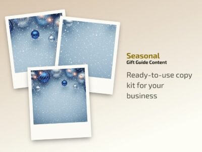 Seasonal Gift Guide Content