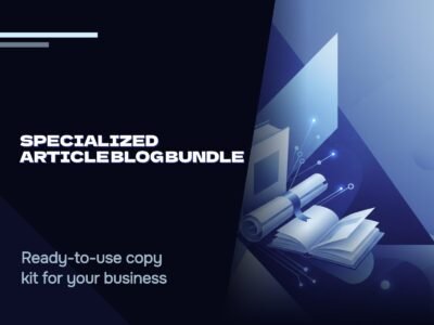 Specialized Article Blog Bundle