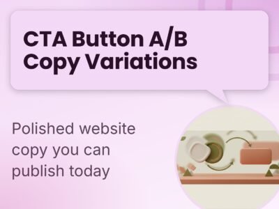 CTA Button A/B Copy Variations