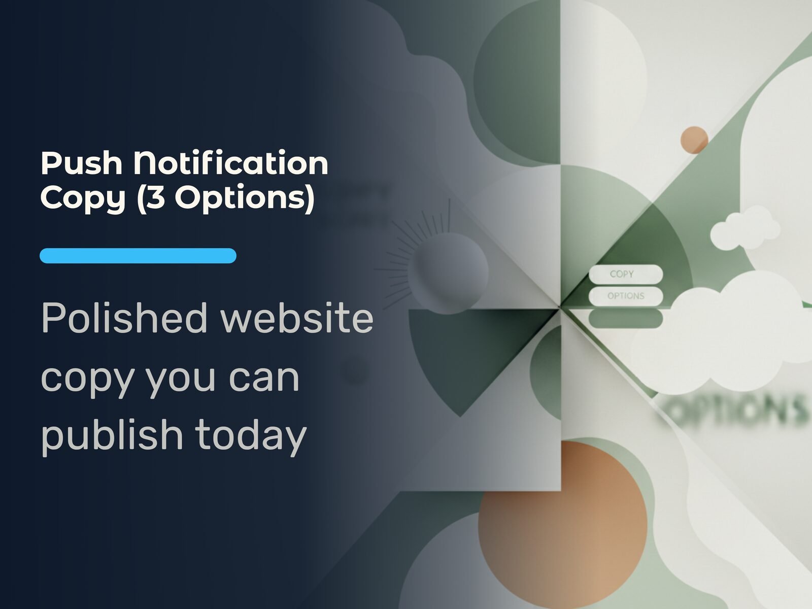 Push Notification Copy (3 Options)