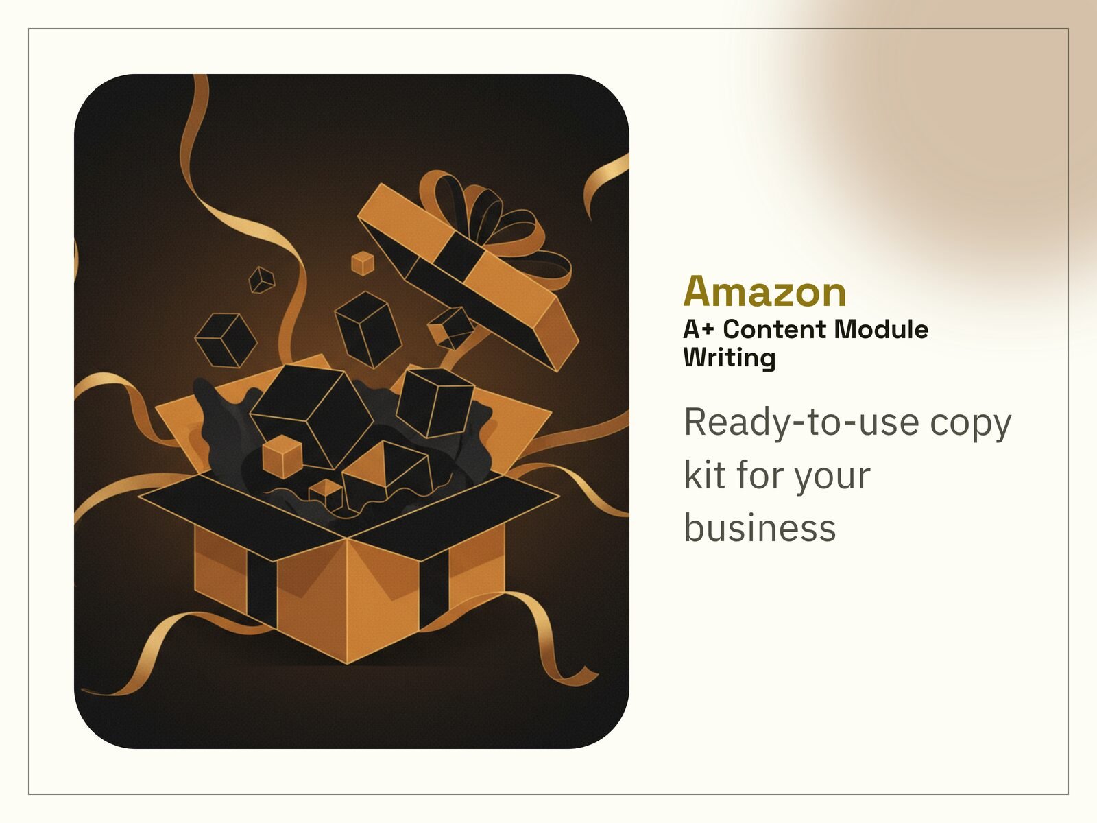 Amazon A+ Content Module Writing