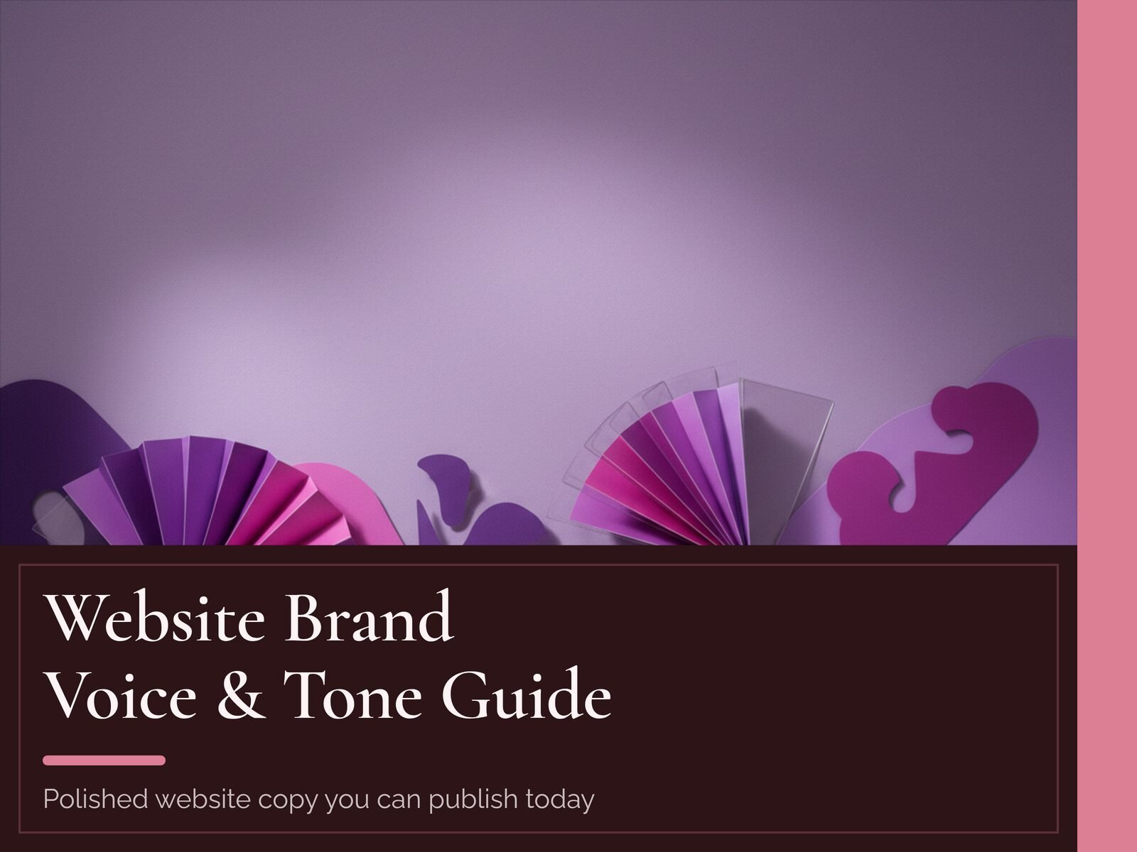 Website Brand Voice & Tone Guide