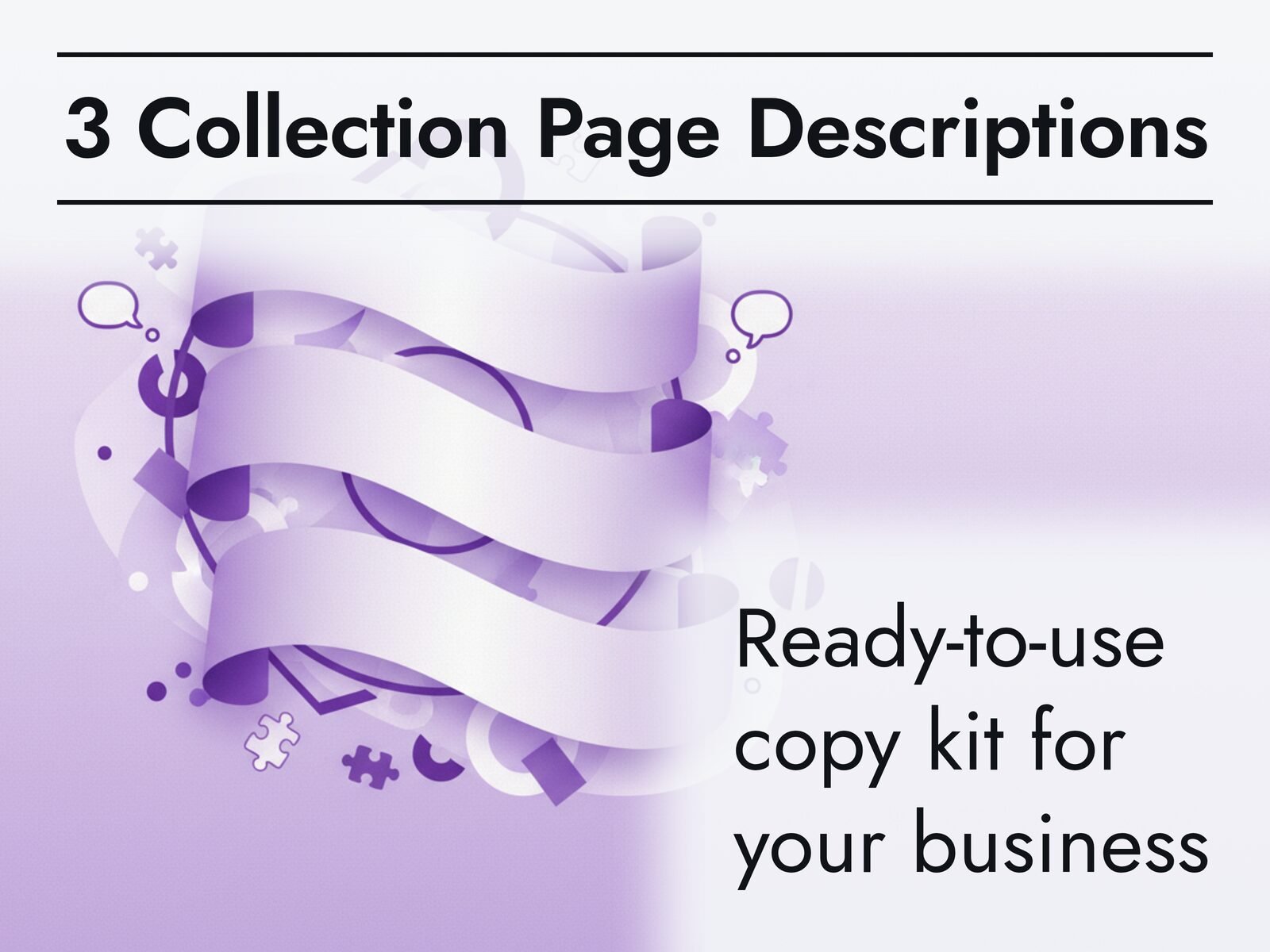 3 Collection Page Descriptions