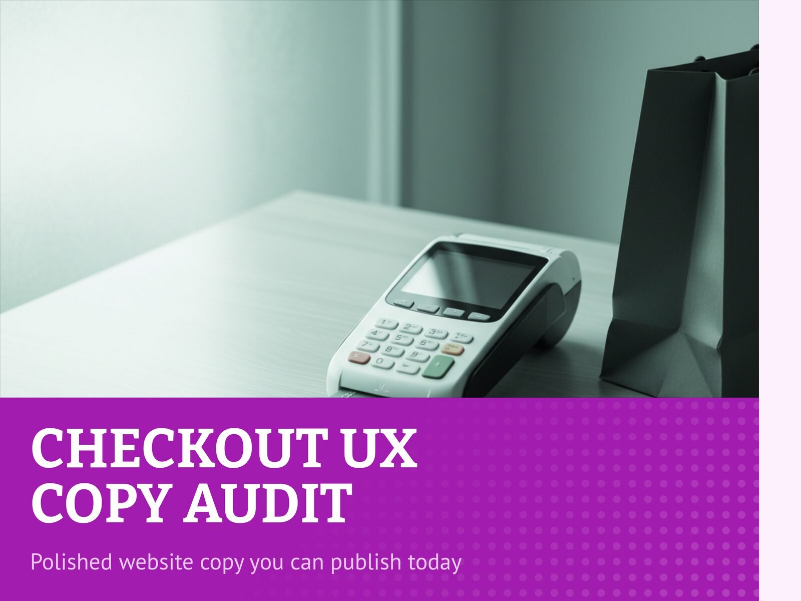 Checkout UX Copy Audit