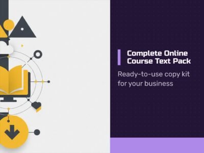 Complete Online Course Text Pack