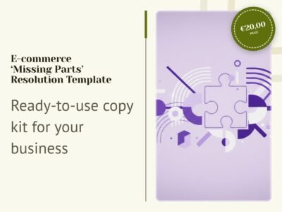 E-commerce 'Missing Parts' Resolution Template