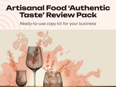 Artisanal Food 'Authentic Taste' Review Pack