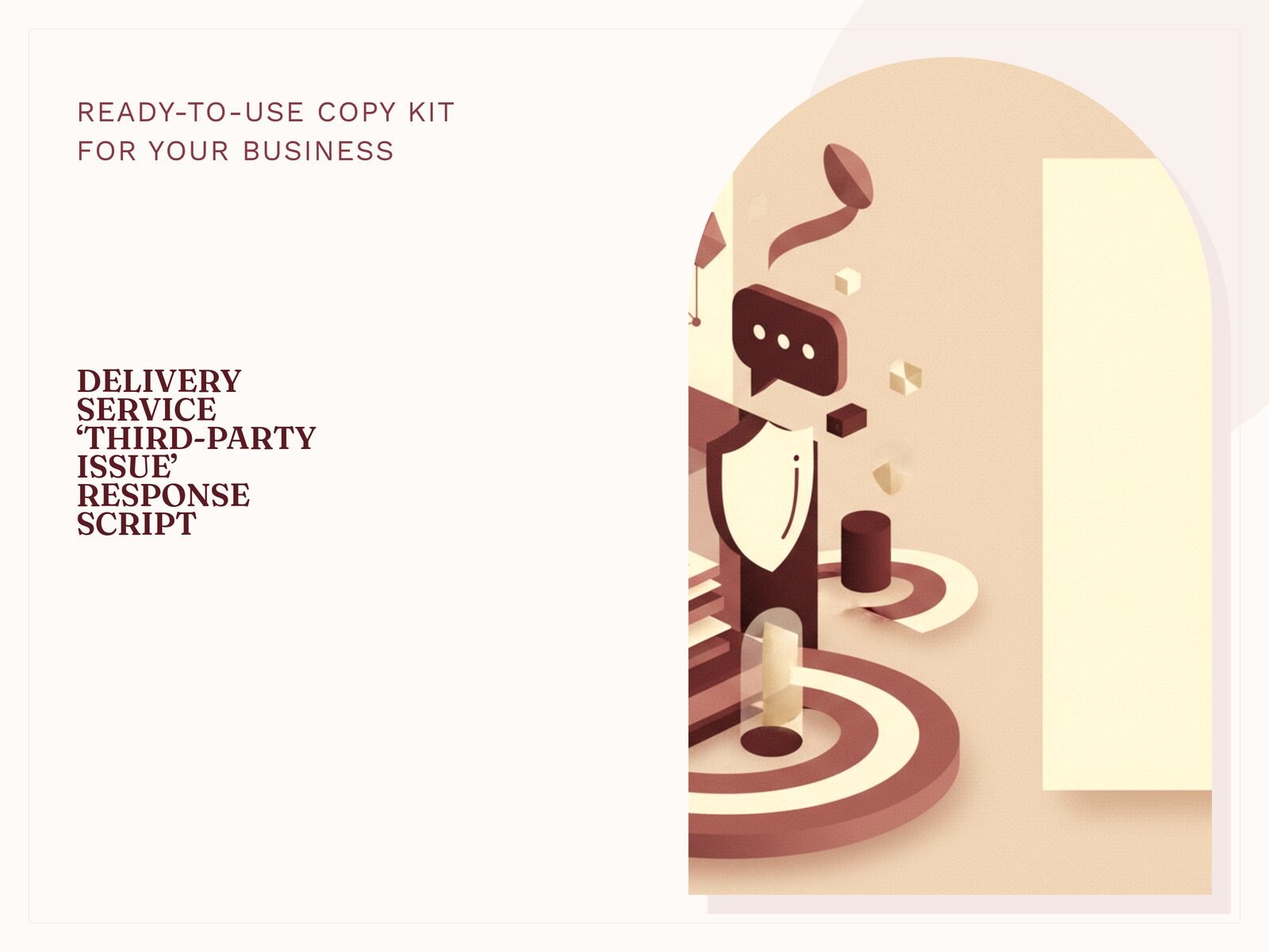 Delivery Service 'Third-Party Issue' Response Script