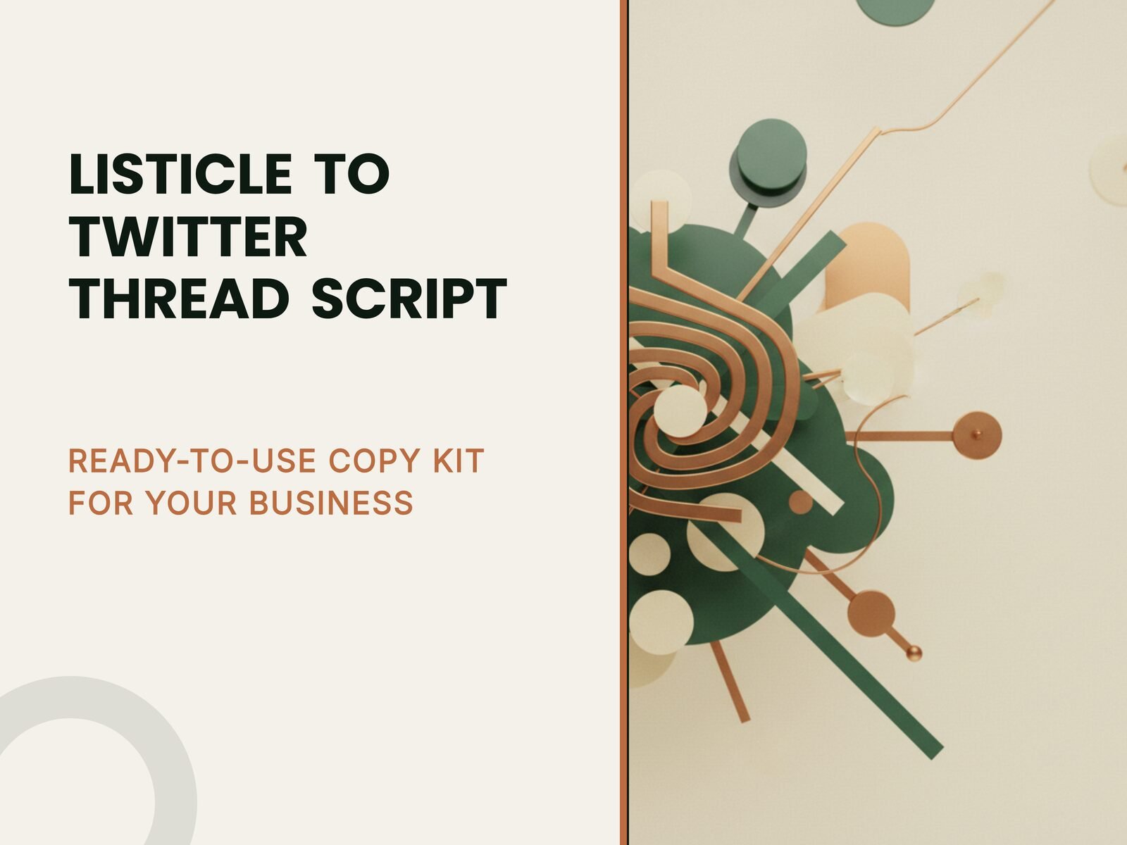Listicle to Twitter Thread Script