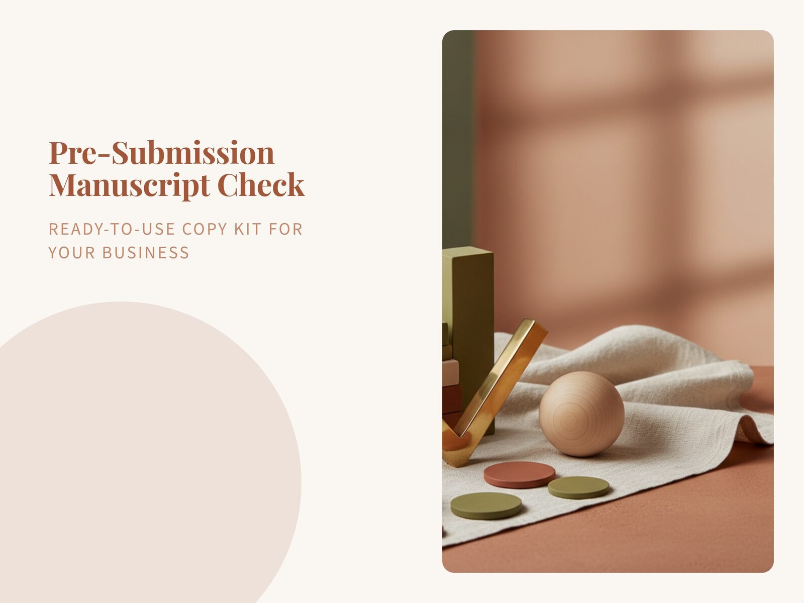 Pre-Submission Manuscript Check