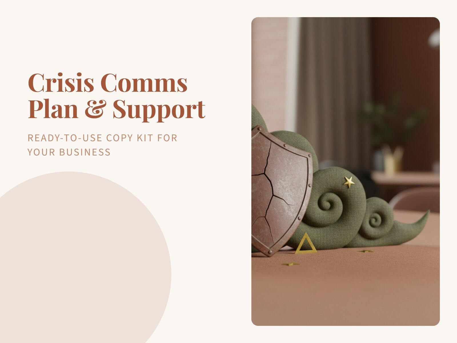 Crisis Comms Plan & Support