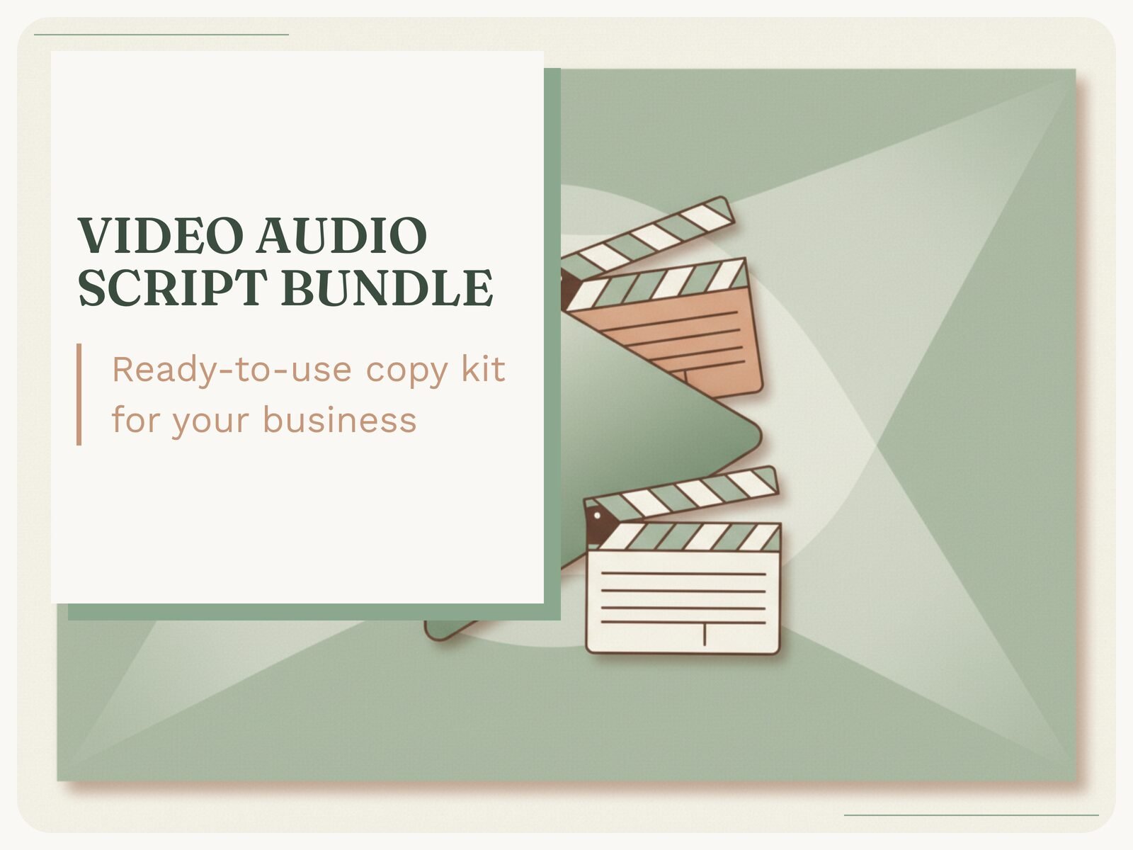 Video Audio Script Bundle