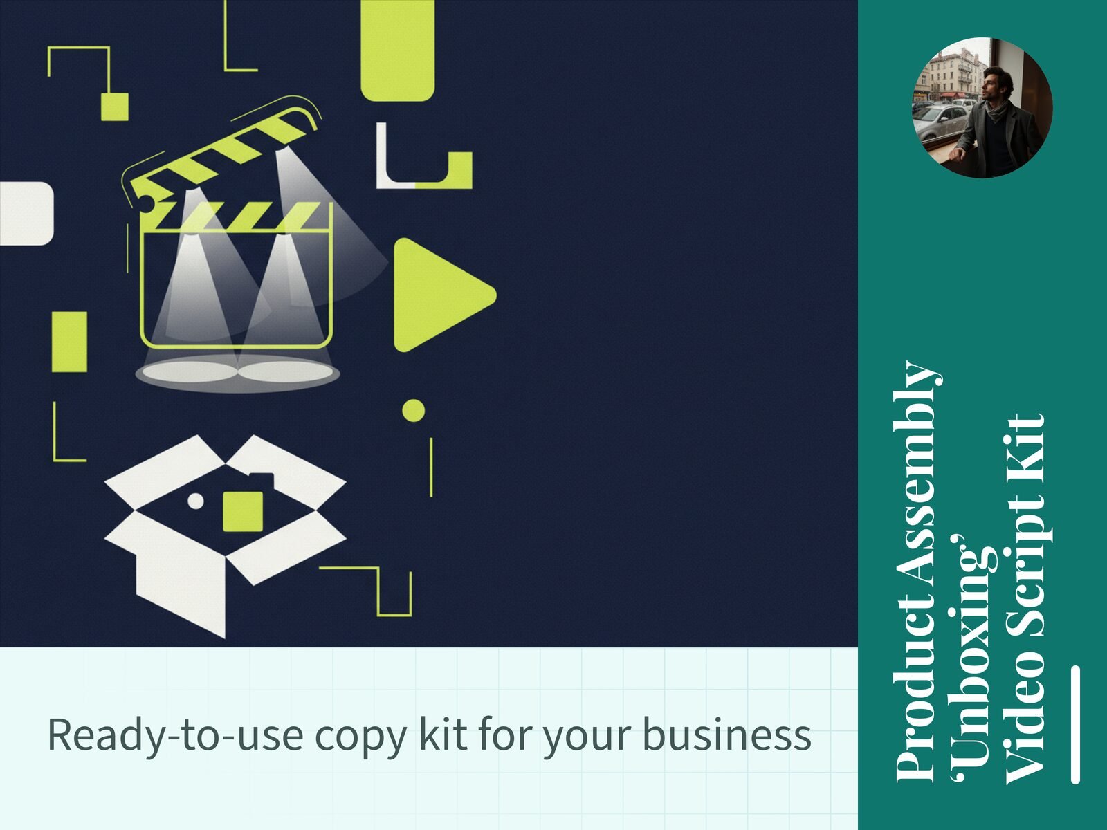 Product Assembly 'Unboxing' Video Script Kit