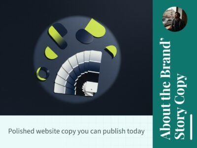 About the Brand' Story Copy