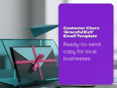 Customer Churn 'Graceful Exit' Email Template