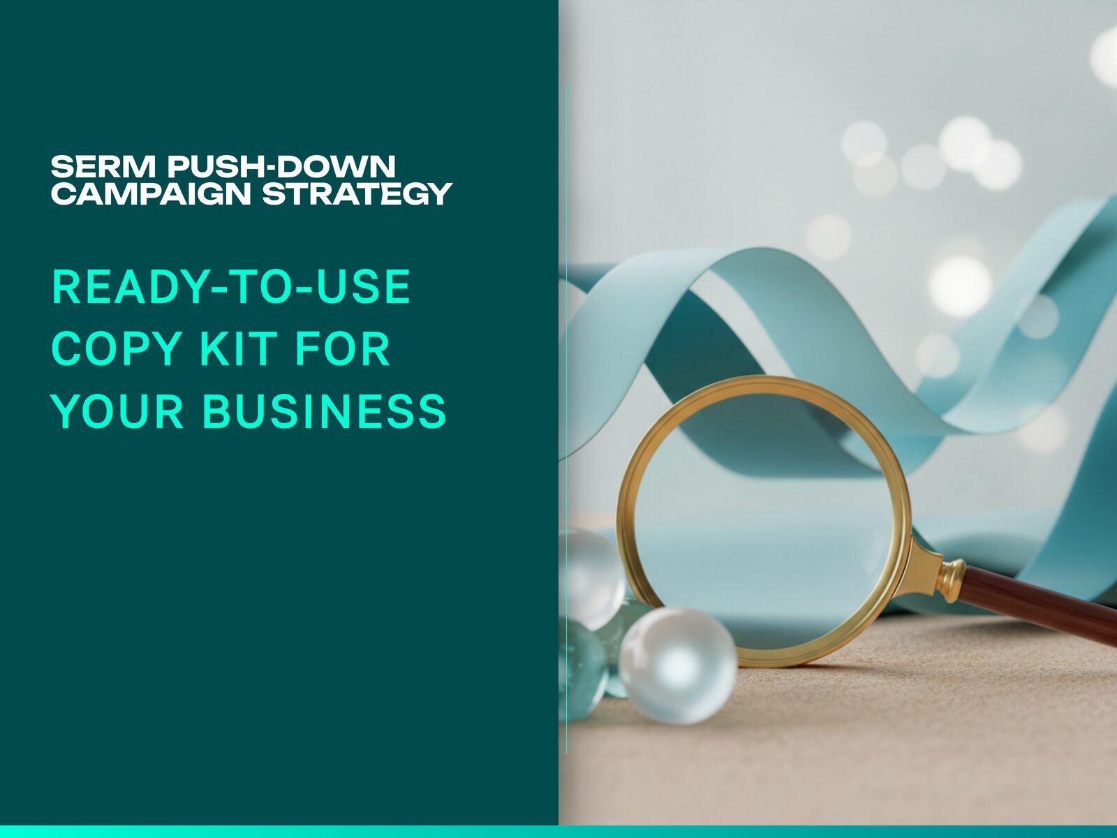 SERM Push-Down Campaign Strategy