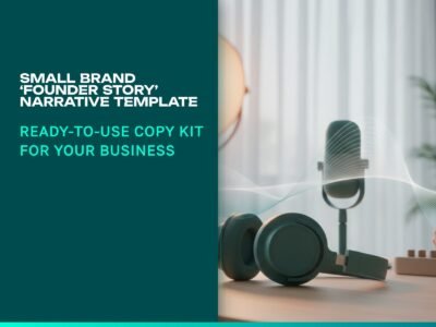 Small Brand 'Founder Story' Narrative Template