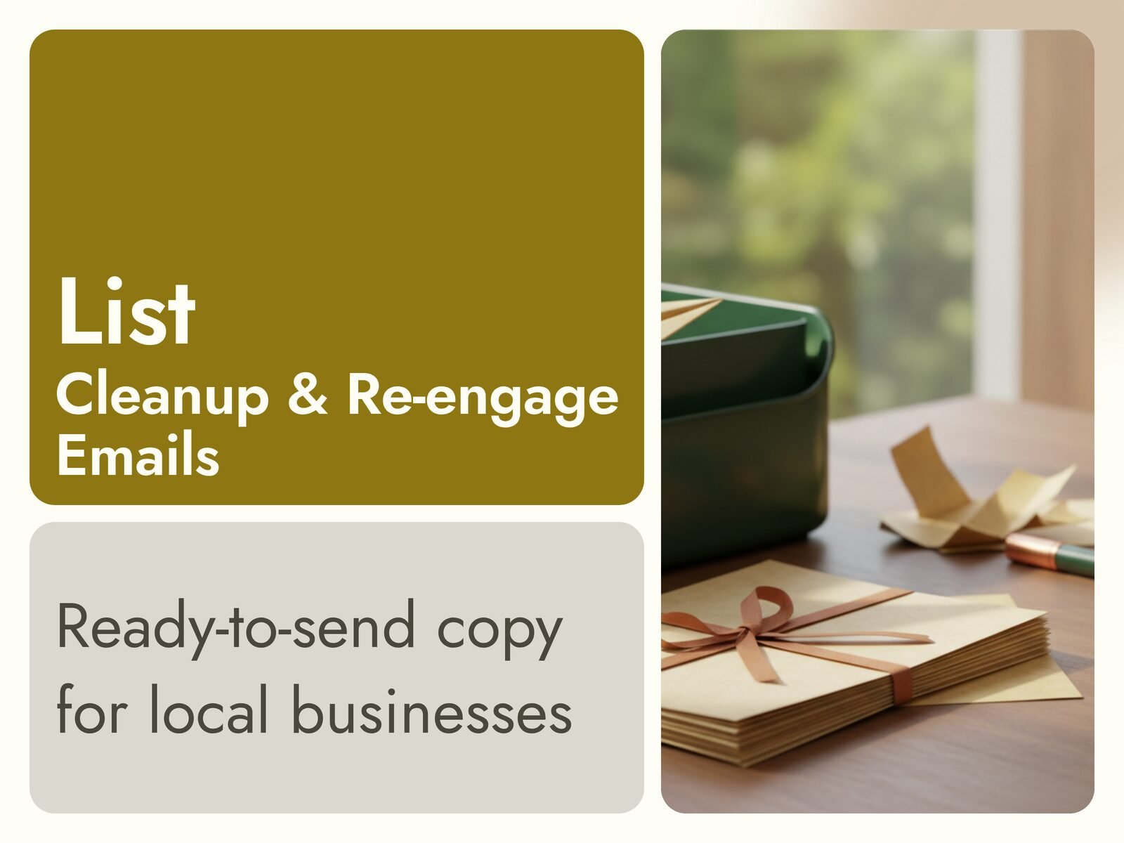 List Cleanup & Re-engage Emails