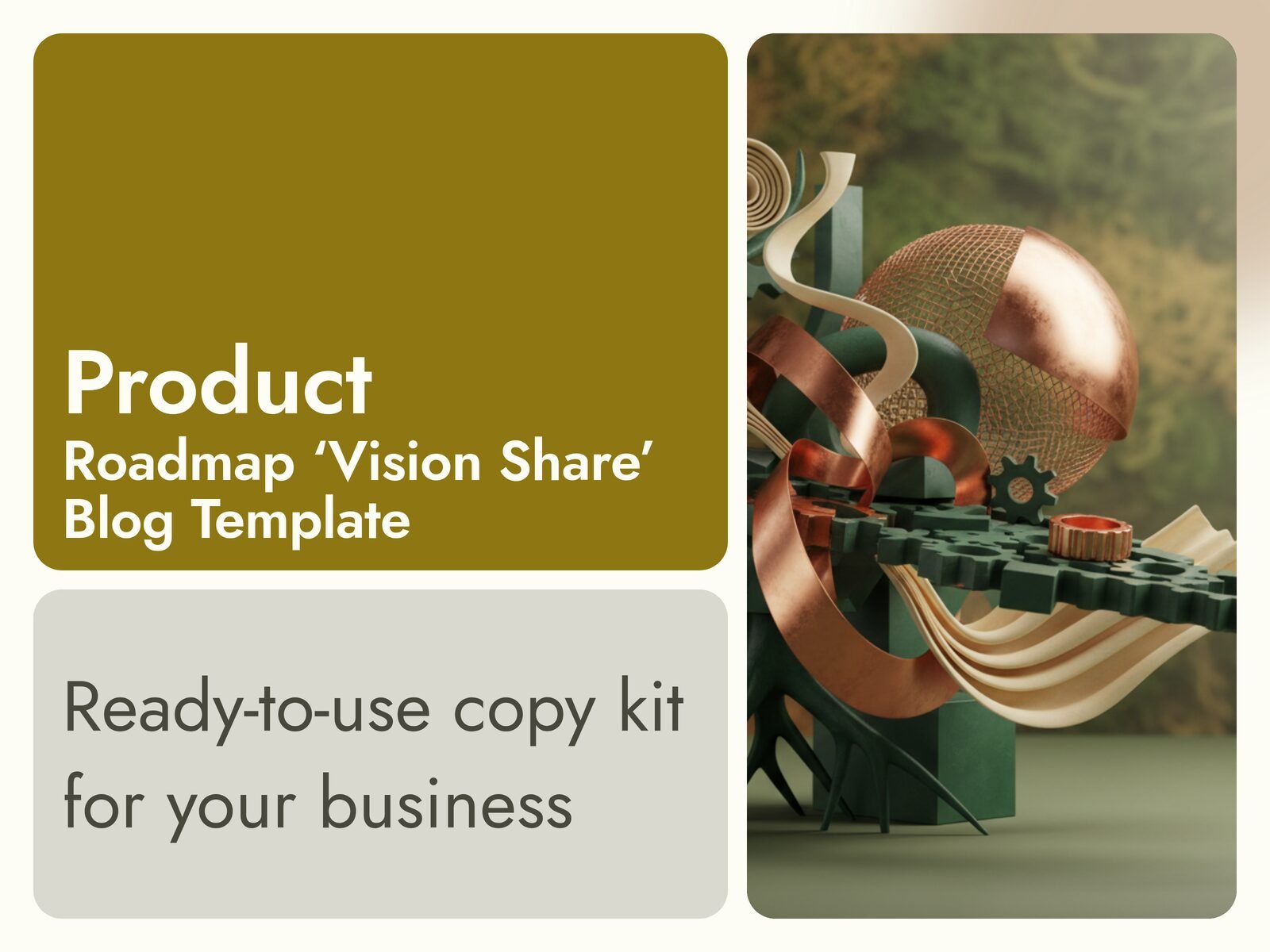 Product Roadmap 'Vision Share' Blog Template