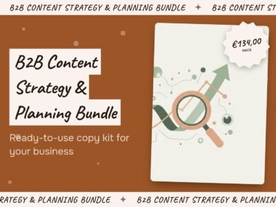 B2B Content Strategy & Planning Bundle