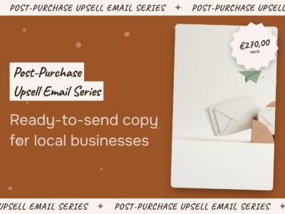 Post-Purchase Upsell Email Series
