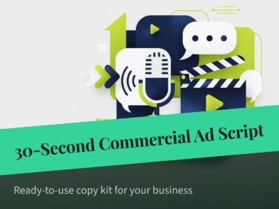 30-Second Commercial Ad Script