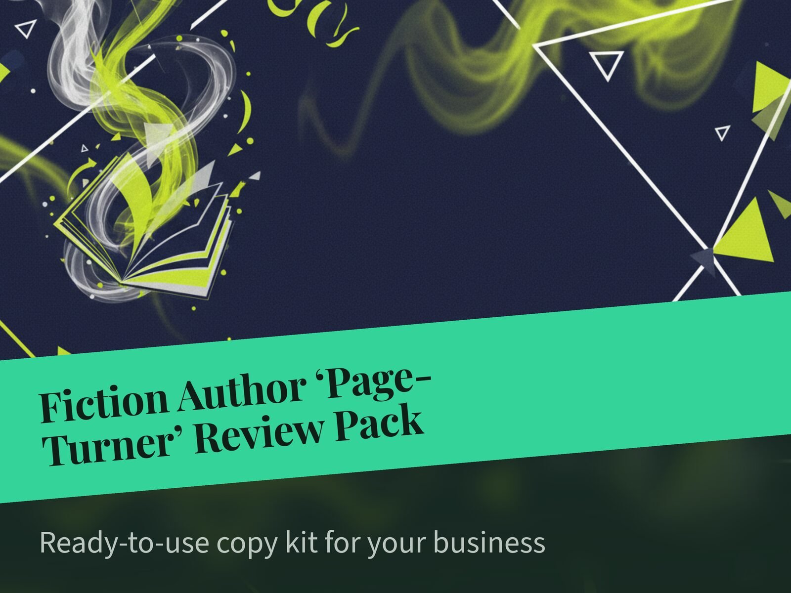 Fiction Author 'Page-Turner' Review Pack