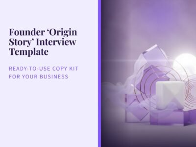 Founder 'Origin Story' Interview Template