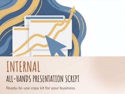 Internal All-Hands Presentation Script