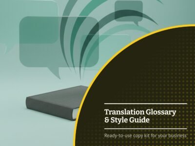 Translation Glossary & Style Guide