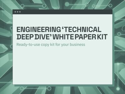 Engineering 'Technical Deep Dive' White Paper Kit