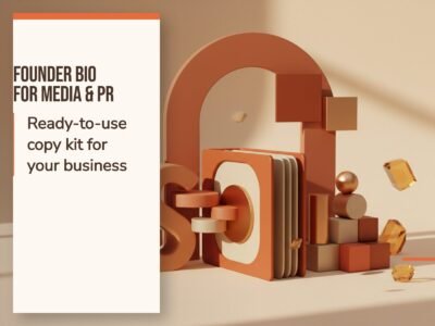 Founder Bio for Media & PR