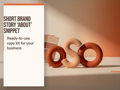 Short Brand Story ‘About’ Snippet