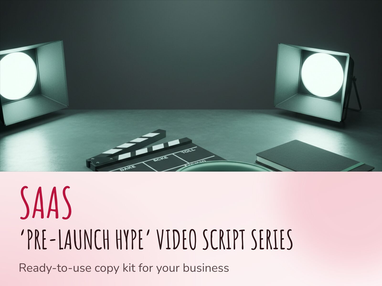 SaaS 'Pre-Launch Hype' Video Script Series