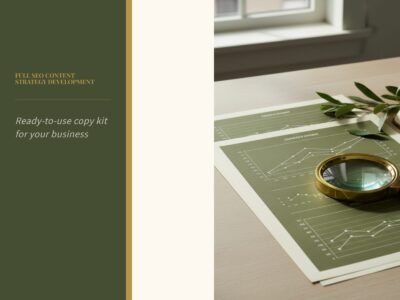 Full SEO Content Strategy Development