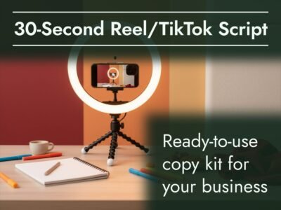 30-Second Reel/TikTok Script