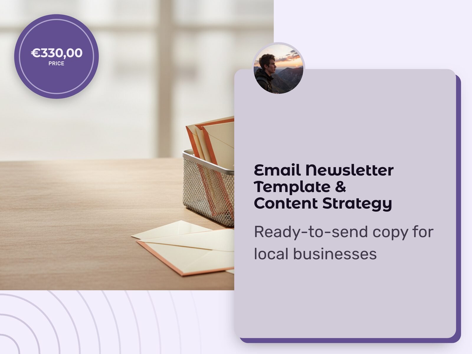 Email Newsletter Template & Content Strategy