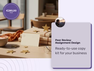Peer Review Assignment Design