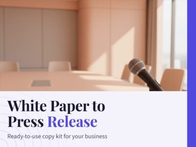 White Paper to Press Release