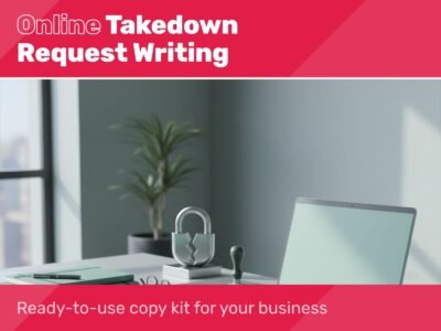 Online Takedown Request Writing