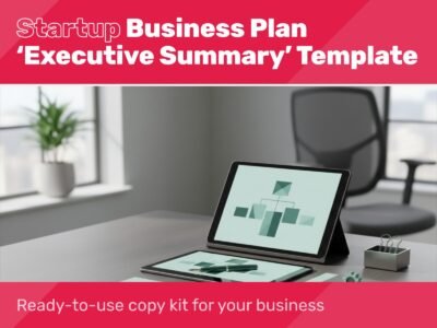 Startup Business Plan 'Executive Summary' Template